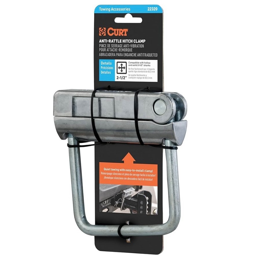 Anti-Rattle Hitch Clamp for 2 1/2" Hitch Receiver,  part 22320