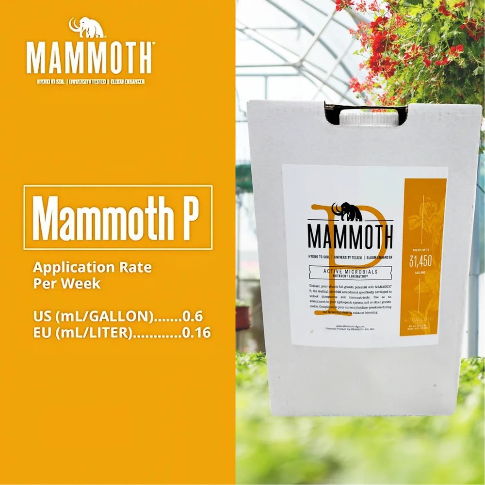 Mammoth P Active Microbials - 1 Gallon Garden Pest Control