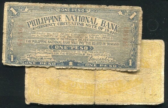 PHILIPPINES  S215 , 1-PESO , 1941, VG