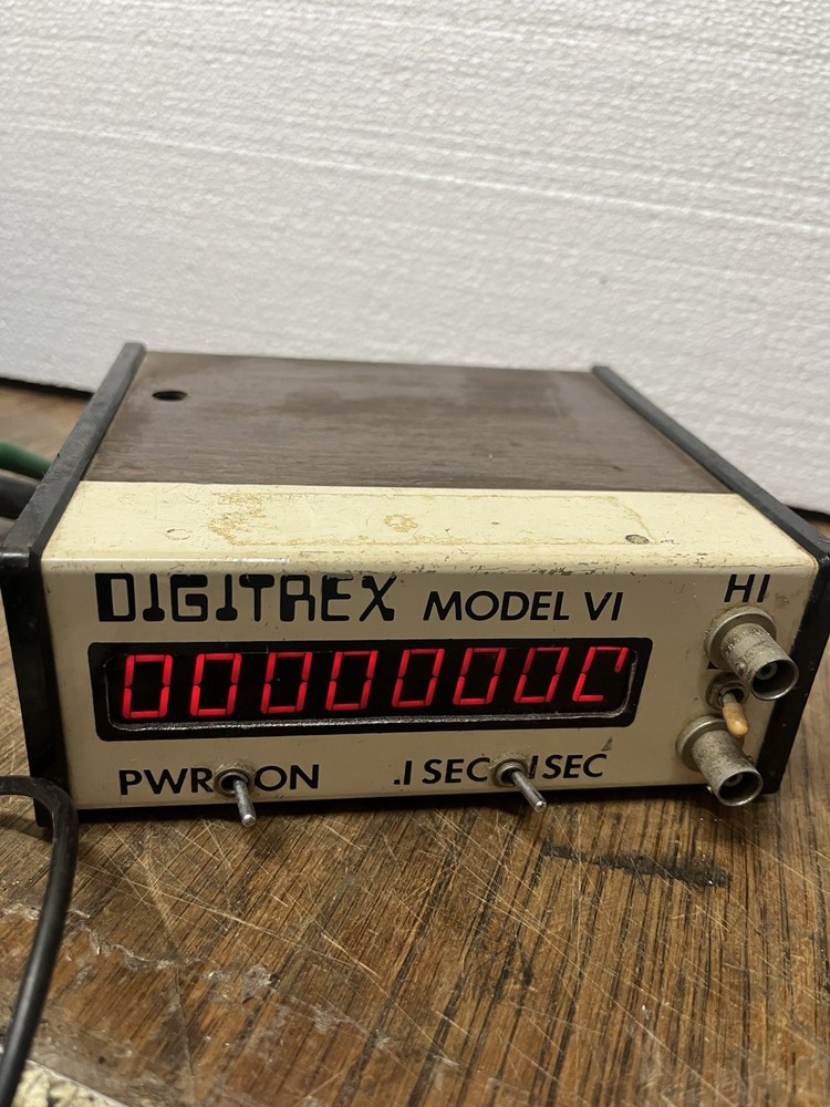 Digitrex Model Vi Frequency Counter Tested