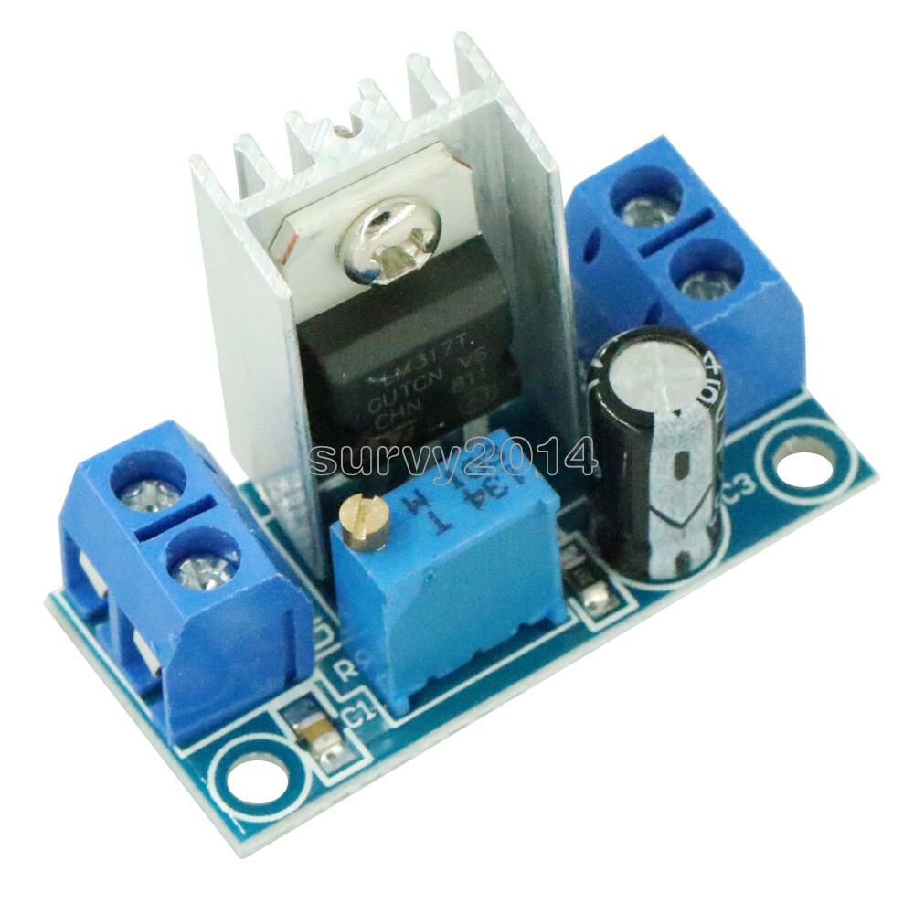 LM317 DC-DC Linear Converter Buck Step Down Low Ripple Module Power Supply NEW
