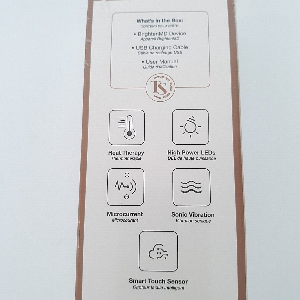 Trophy Skin Brighten MD Multi Function Device for Face and Neck New in Box