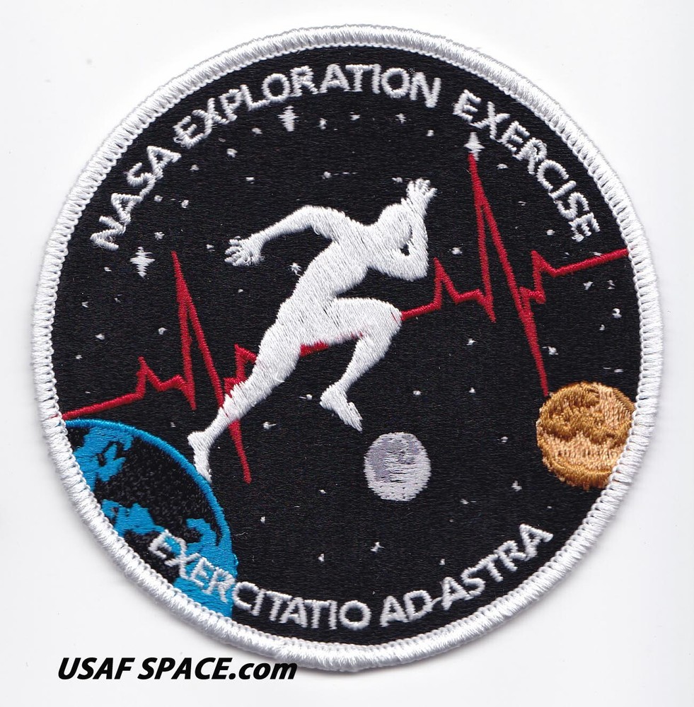 Authentic - NASA EXPLORATION EXERCISE - ORIGINAL A B Emblem - SPACE PATCH