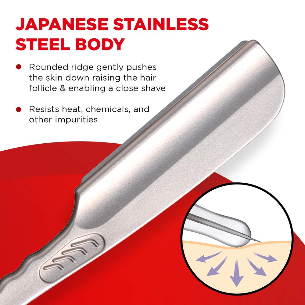 Artist Club Wine SS Folding Handle Razor