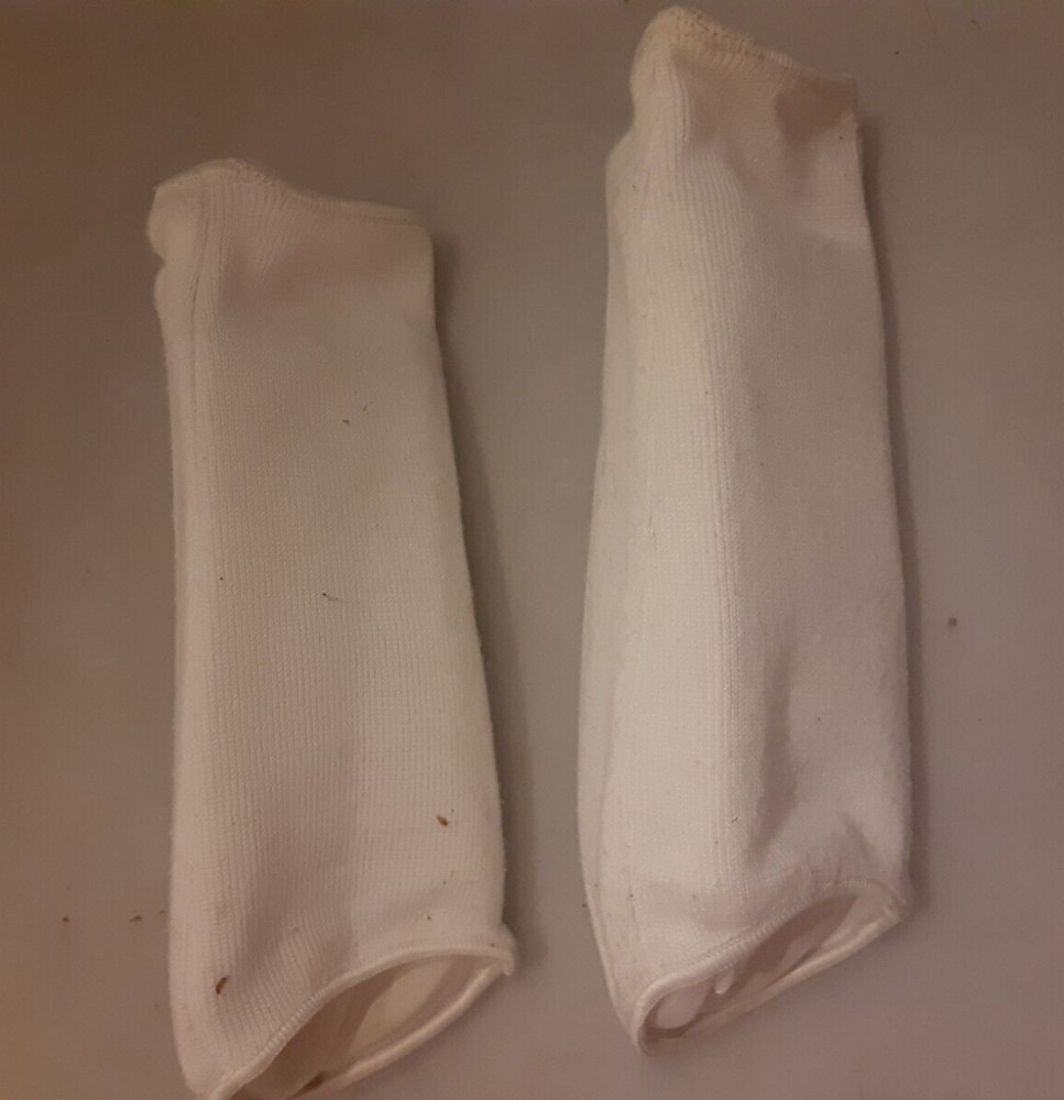 Dynamics Forearm Guards, Karate Martial Arts, white, S, used
