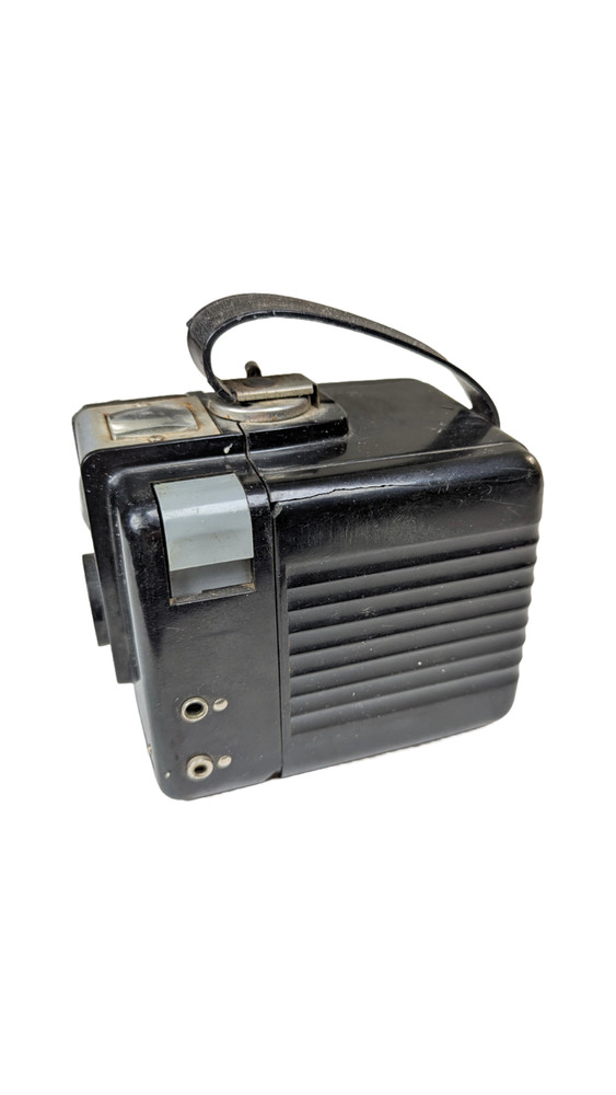 1952 Kodak Brownie Hawkeye Flash Bakelite Box Camera - YSRA Date Code, Untested