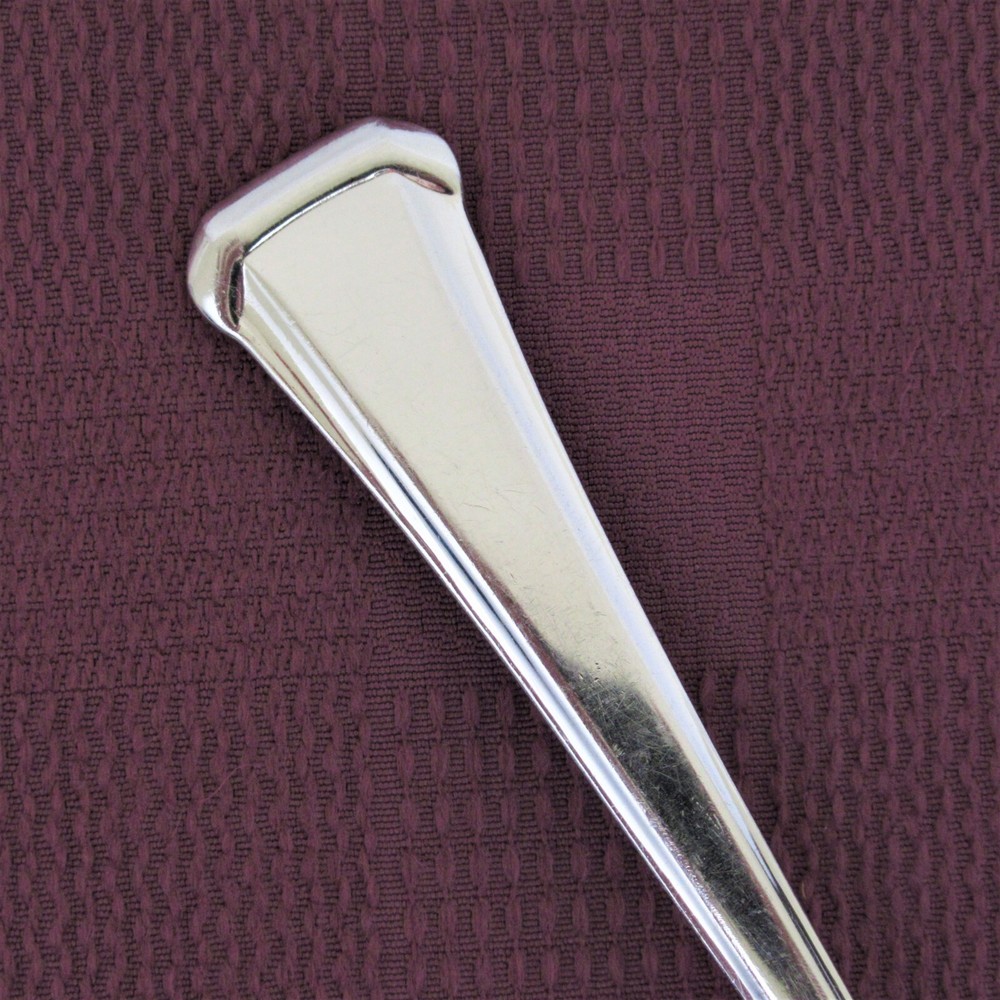 SSS Oneida Maestro St Leger solid serving spoon stainless steel flatware utensil