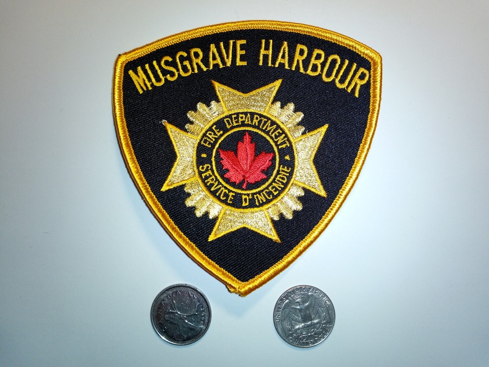 Musgrave Harbour Fire Department Patch Badge Crest