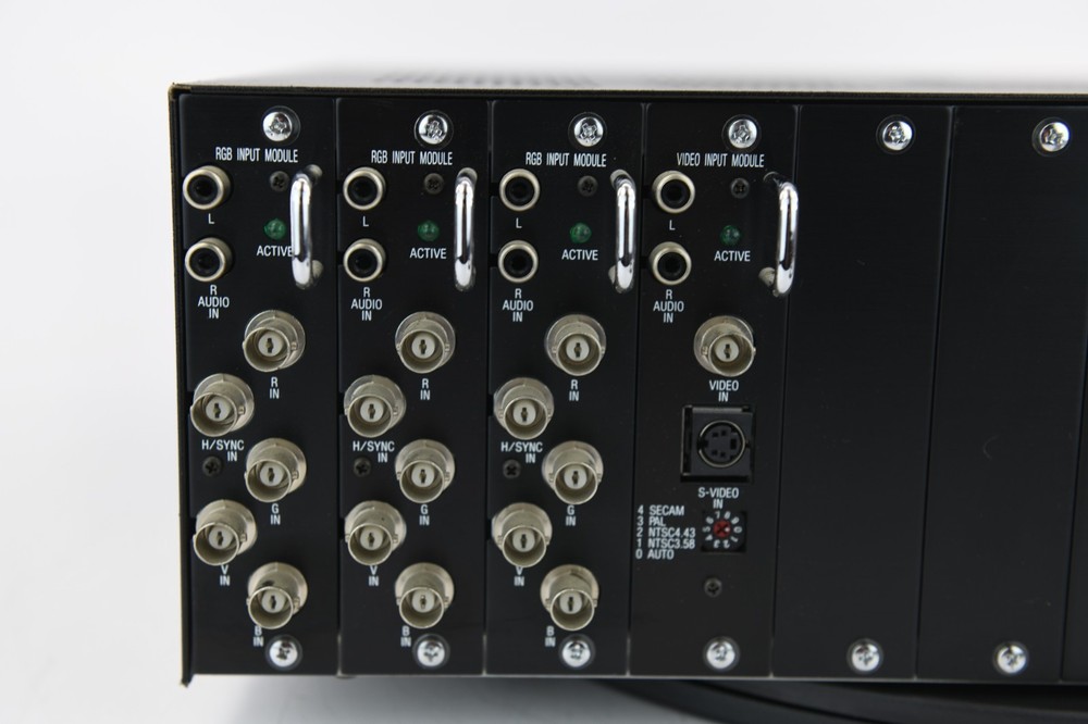 GE System Controller Model SC10 - RGB & Video Input Modules - For Parts