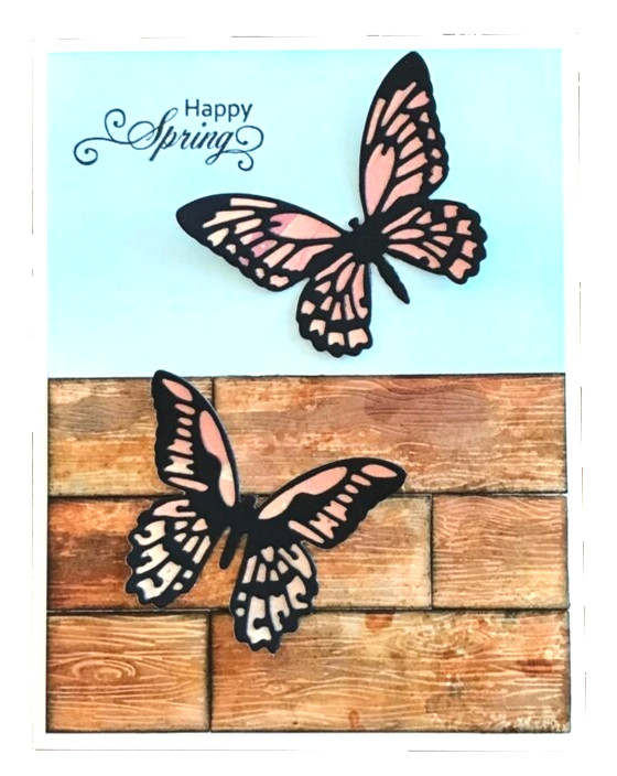 NEW Tim Holtz MINI DETAILED BUTTERFLIES 4pc Thinlits Dies #661802 by Sizzix