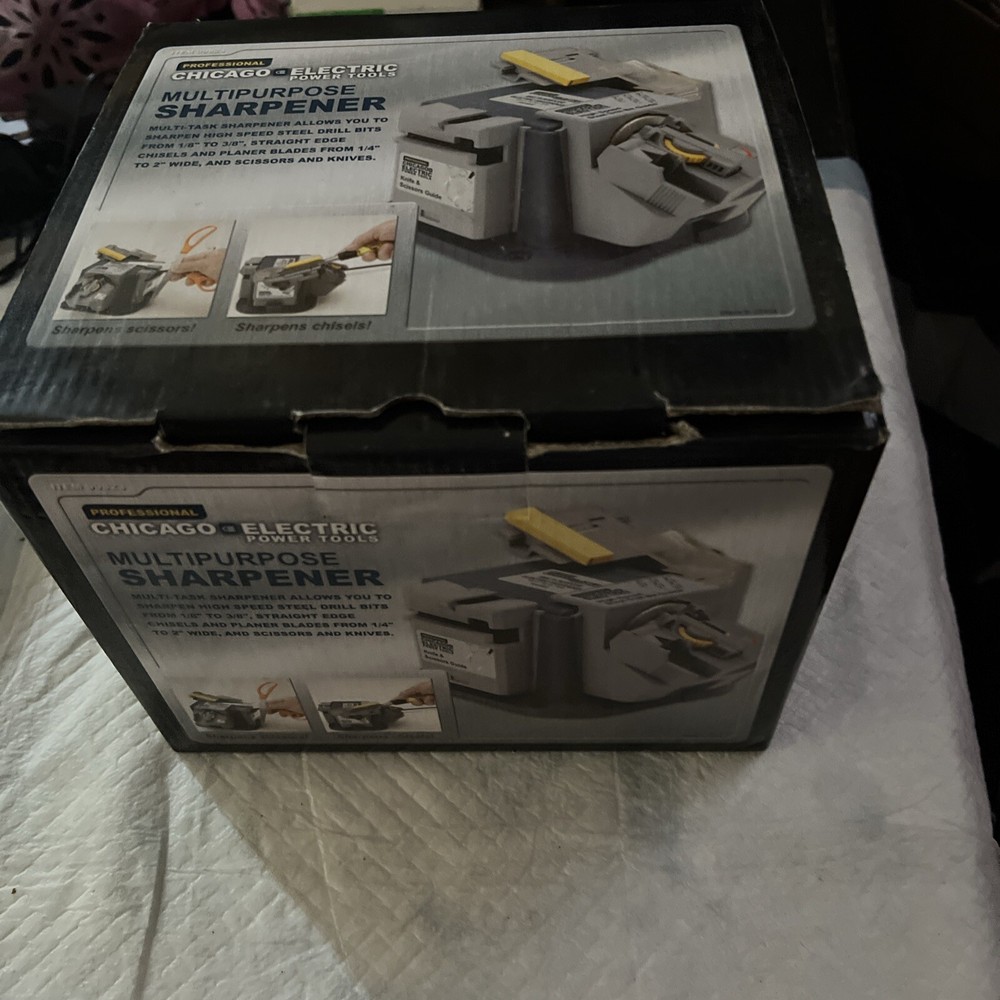 Chicago Electric Power Tools 99823 Multipurpose Sharpener -