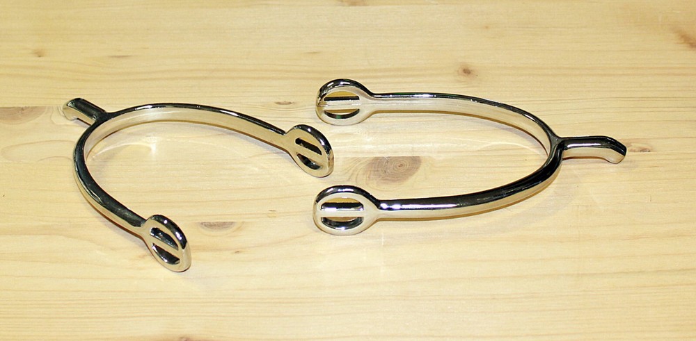 English Spurs With Straps