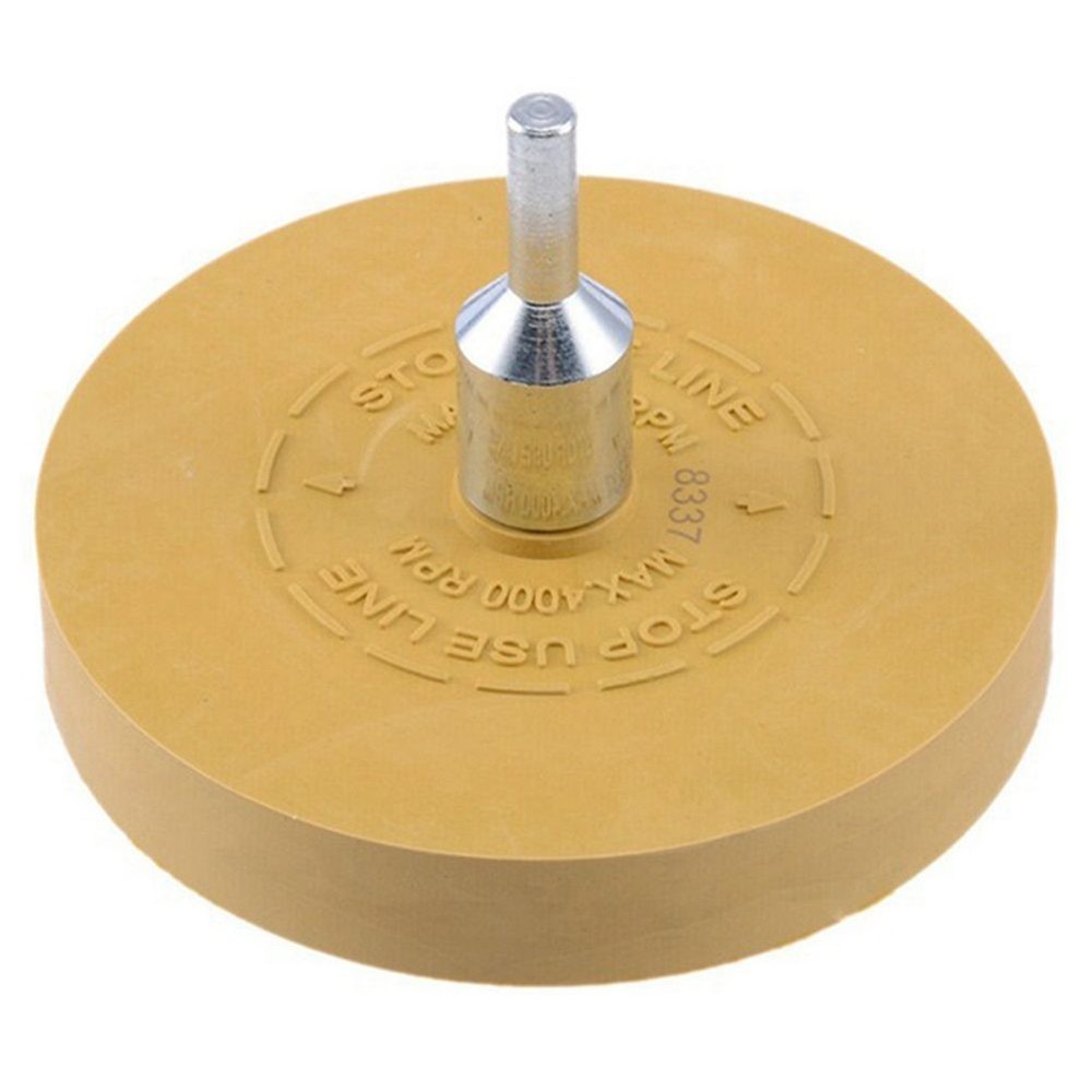 Powerful and Efficient Stripe Removal with Rubber Eraser Wheel LOW HEAT