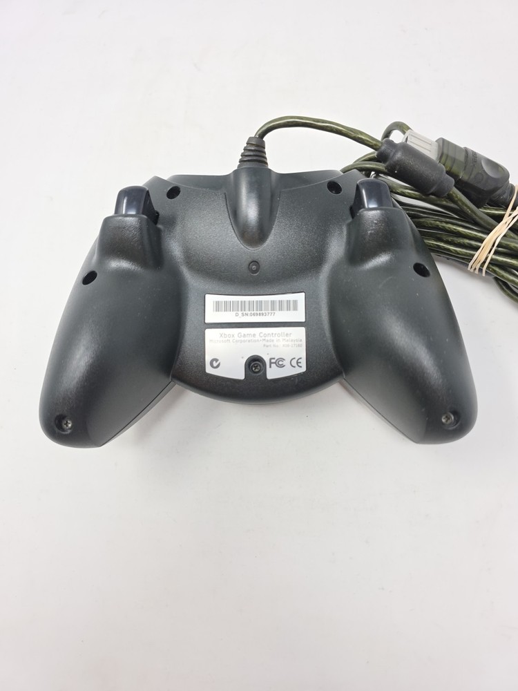 Original Xbox OEM Duke Controller With Breakaway Cable Black Large Tested