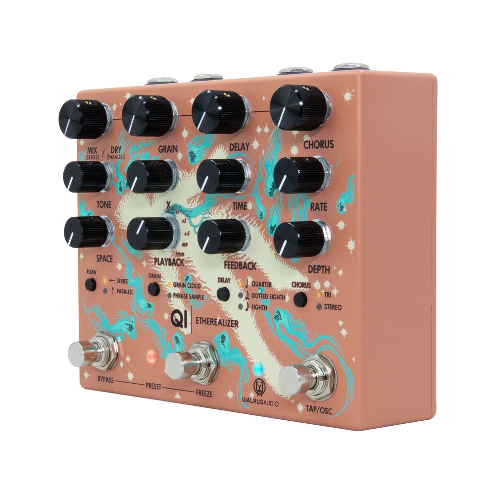 Walrus Qi Etherealizer Stereo Multi-effects - Terracotta