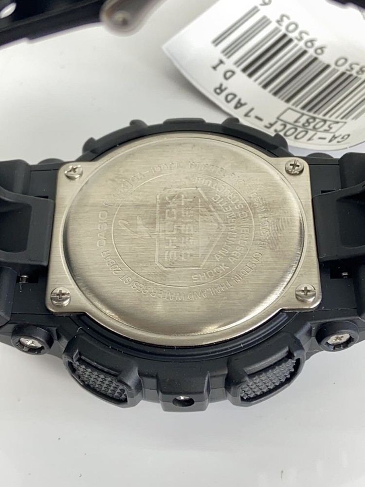 CASIO Quartz Watch Digital Analog BLK BLK GA 100CF