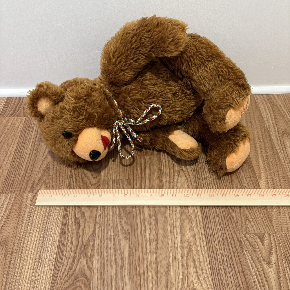 Hug A Bib Brown Bear 16” Plush