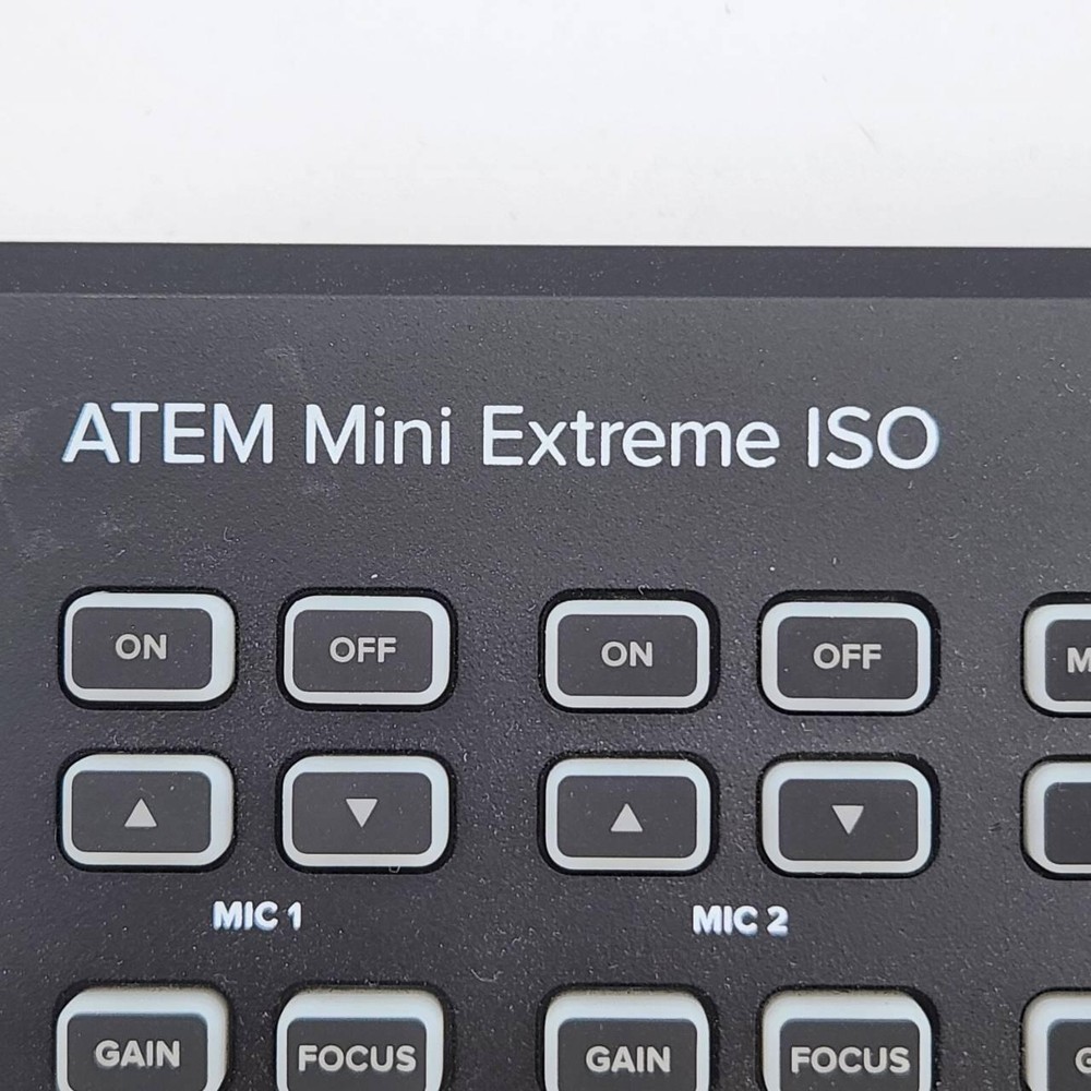 Blackmagic Design ATEM Mini Extreme ISO Excellent Condition Working Tested