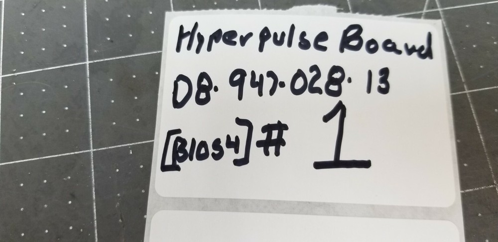 PRC CORP. HYPERPULSE BOARD MODEL 100, D8-947-028-13 [B10S4]#1