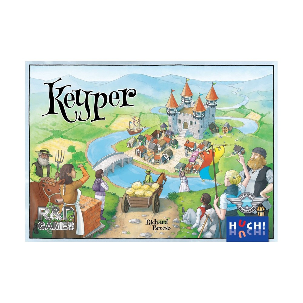 R&D Boardgame Keyper Box VG+/NM