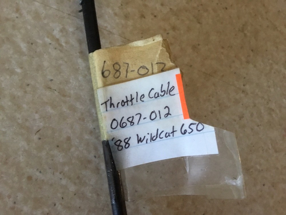 Arctic Cat Oem Throttle Cable 0687-012