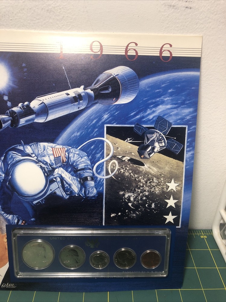 1966 Postal Commemorative Society Displays Panel Special Mint Set + Stamps