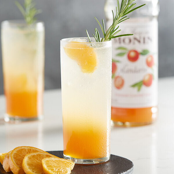 Monin Premium Mandarin Flavoring / Fruit Syrup 750 mL