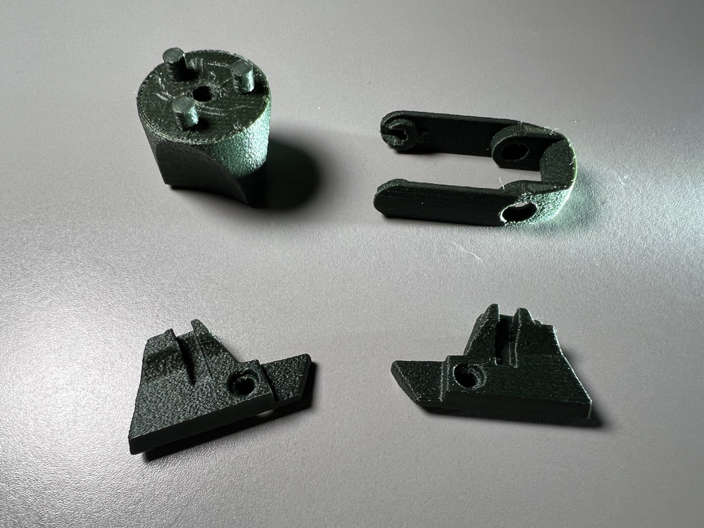 Eye Covers, Back Cap, Pops Cover for Planet Eclipse Emek / Etha 2 Deep Green