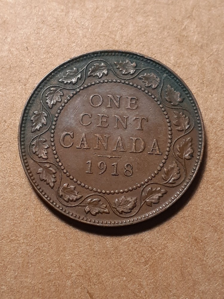 1918 ONE CENT CANADA