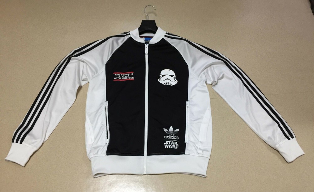 Adidas Star wars Stormtrooper Track Top Jacket Men Medium