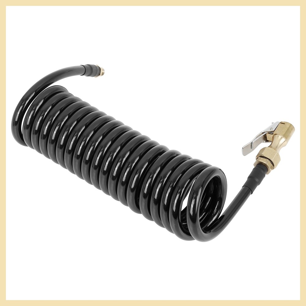 Universal Air Compressor Tire Hose with Locking Air Chuck