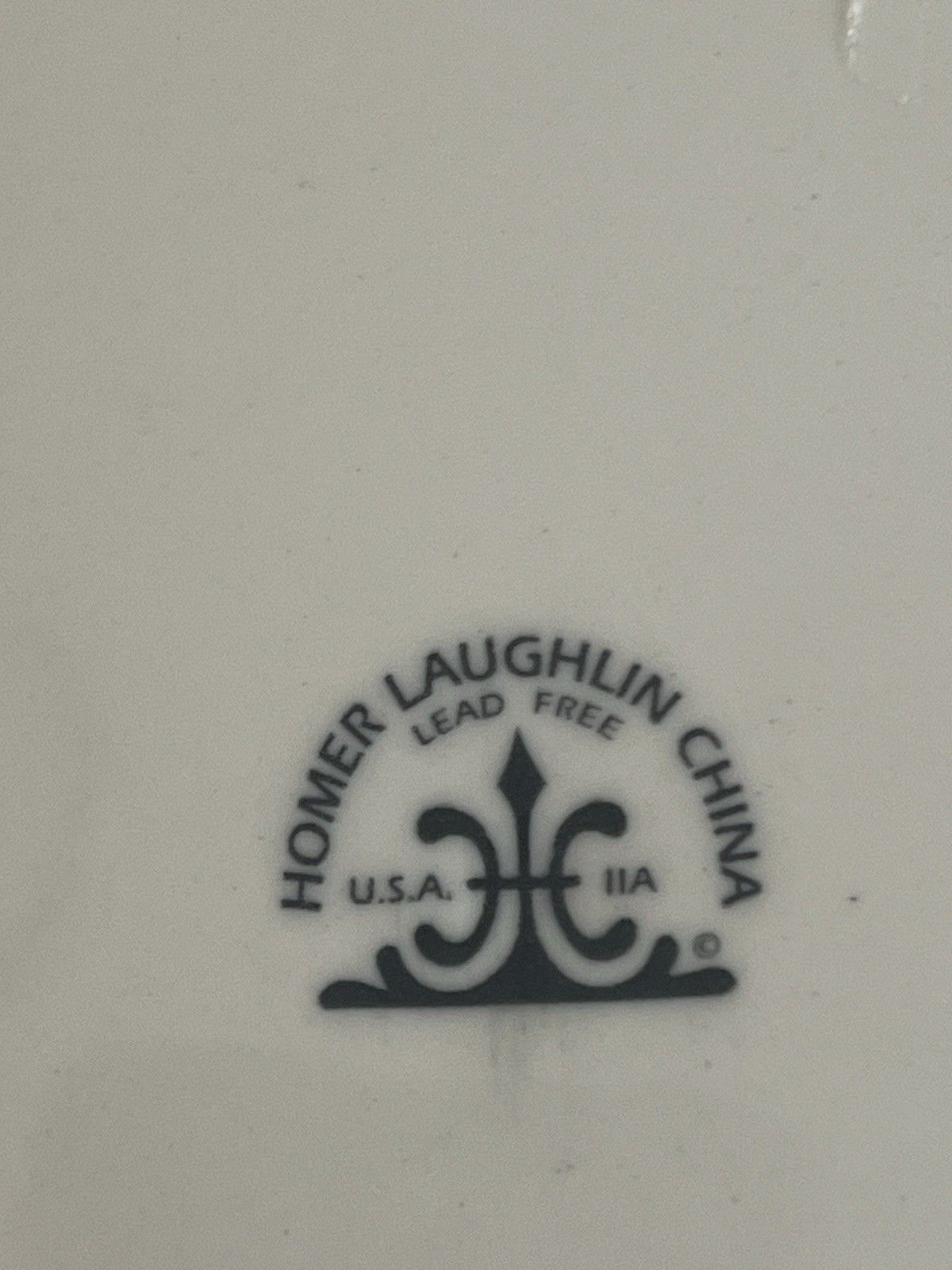 Set of 2 Vintage 9” Dishes Army Medical Corps Red Caduceus Homer Laughlin