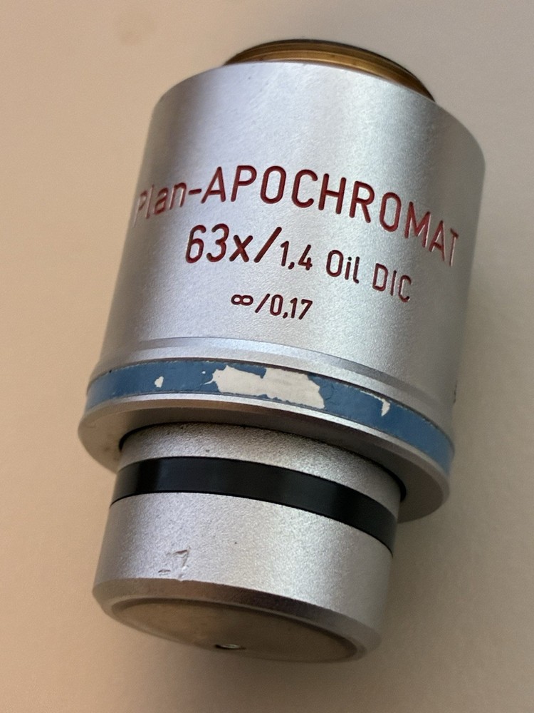 zeiss Plan-APOCHROMAT 63x/1.4 oil DIC microscope objective