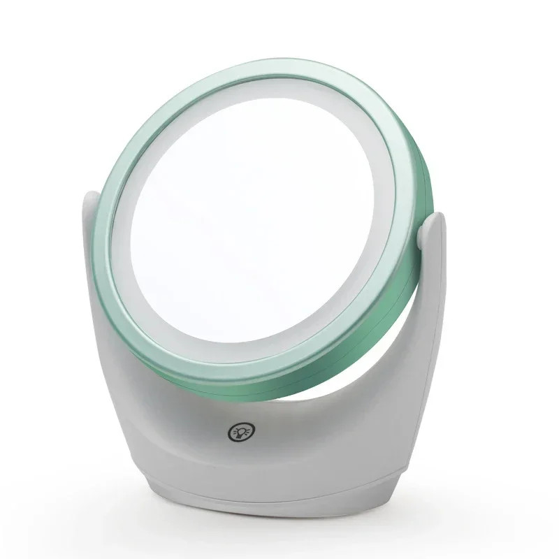 5X Magnifying Lighted Makeup Mirror Daylight LED Vanity Mirror - Compact, Cordle