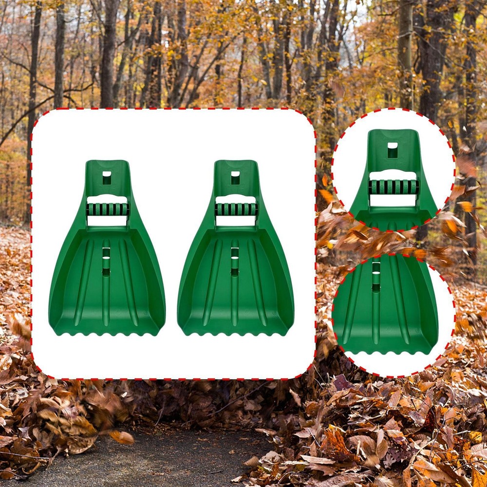 2 Pieces Leaf Scoops Picker Leaf Grabbers