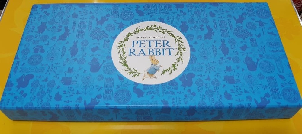Peter Rabbit Spoon & Fork 10 piece set Silver Color Cutlery Unused