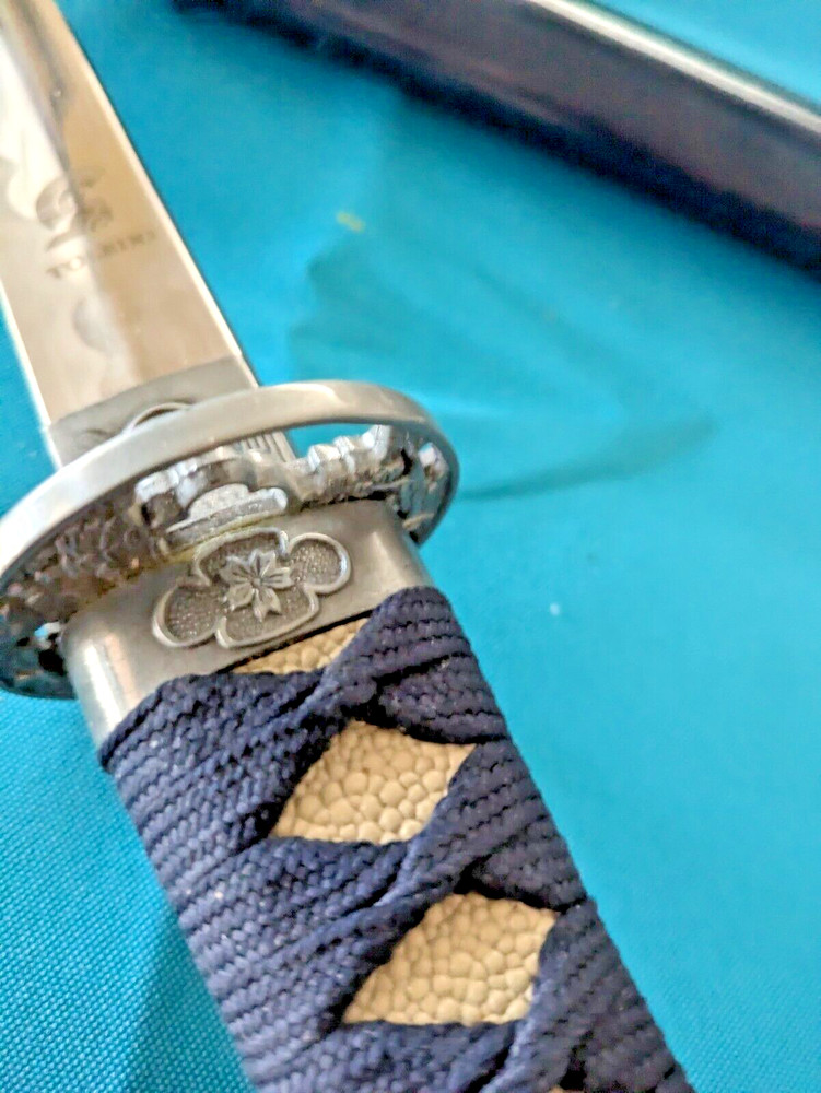Black Tanto Samurai Dagger by Toledo Spain