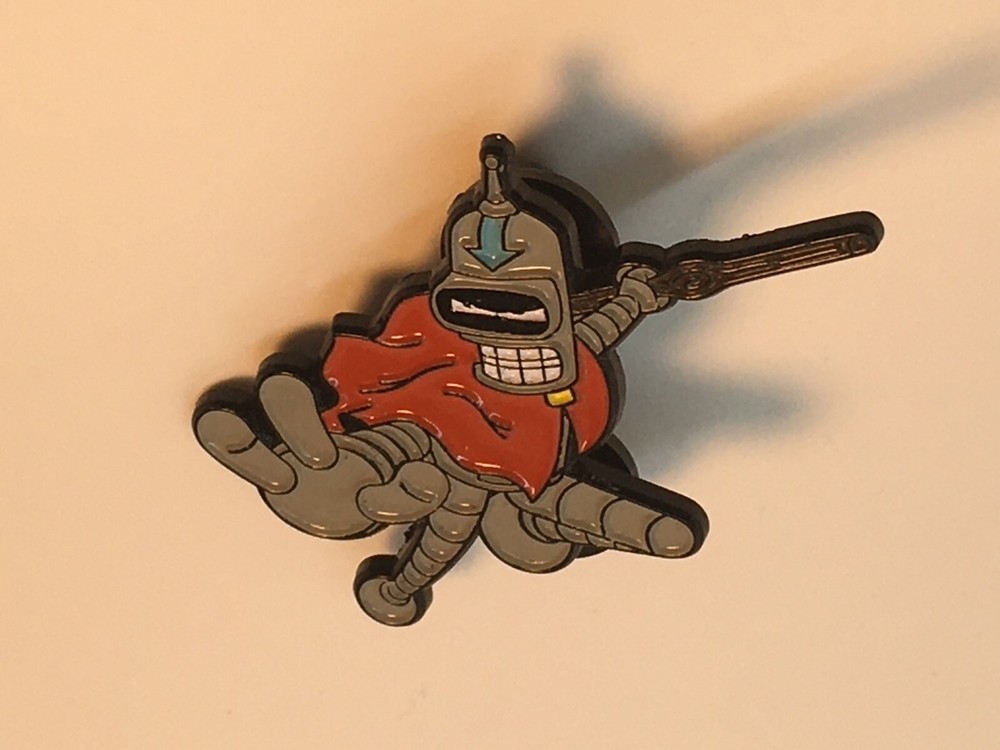 BBender Airbender Mashup Couch Hat Pin Lapel Brooch