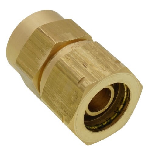 Python 6115 Female Compression Fitting 5/8" Brass 700 PSI 203°F