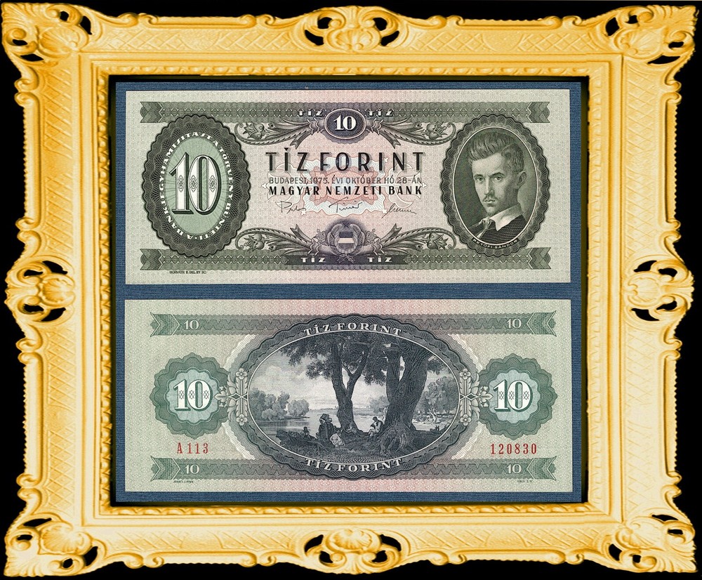 Hungary 10 forint 1975 UNC