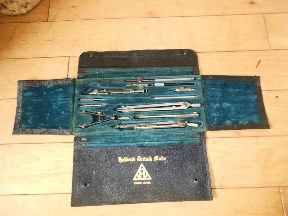 VINTAGE HALDEN ENGINEERING TECHINCAL DRAWING DRAUGHTSMAN SET