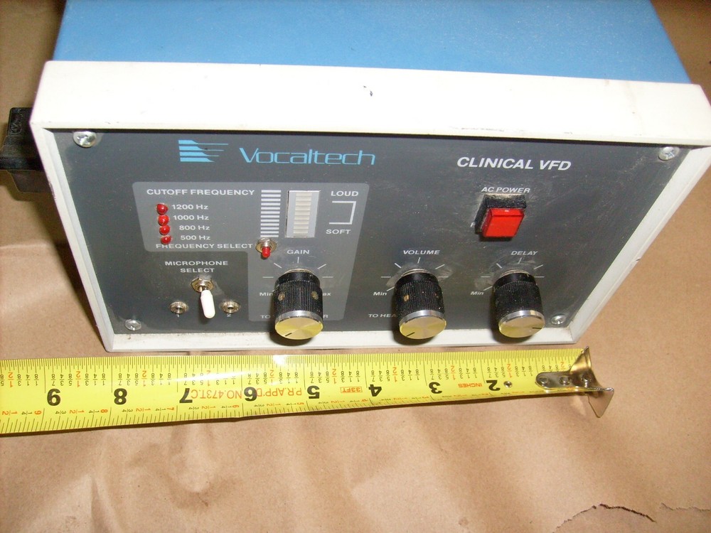 VOCALTECH CLINICAL VFD - FREQUENCY RANGE , UNTESTED