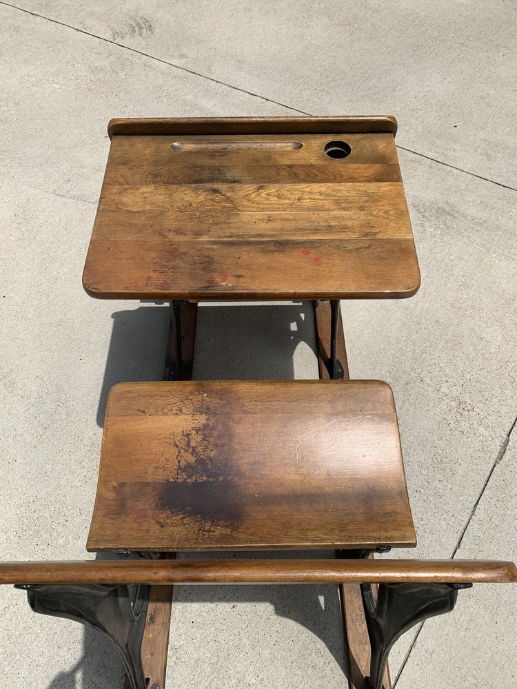 Antique School Desk