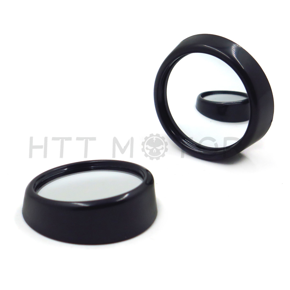 2 Pcs Universal 2" Wide Angle Convex View Adjustable Blind Spot Mirror for Car
