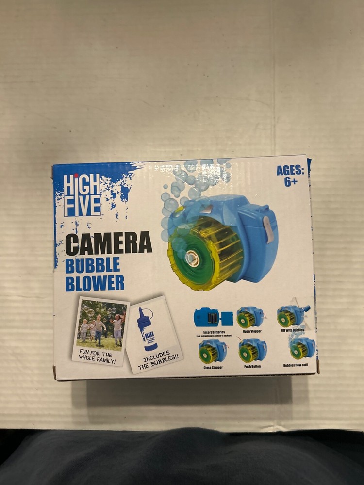 High Five Camera Bubble Blower