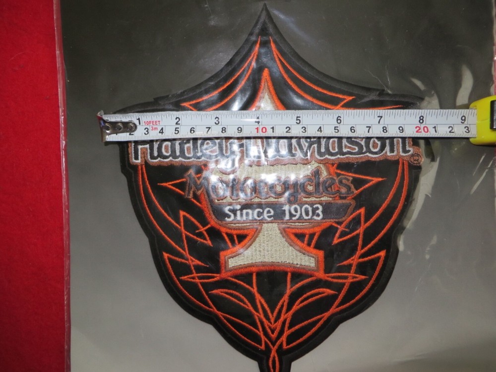 Harley Davidson Large Shield "Since 1903" Emblem Patch for Jacket - 8.5" X 9"