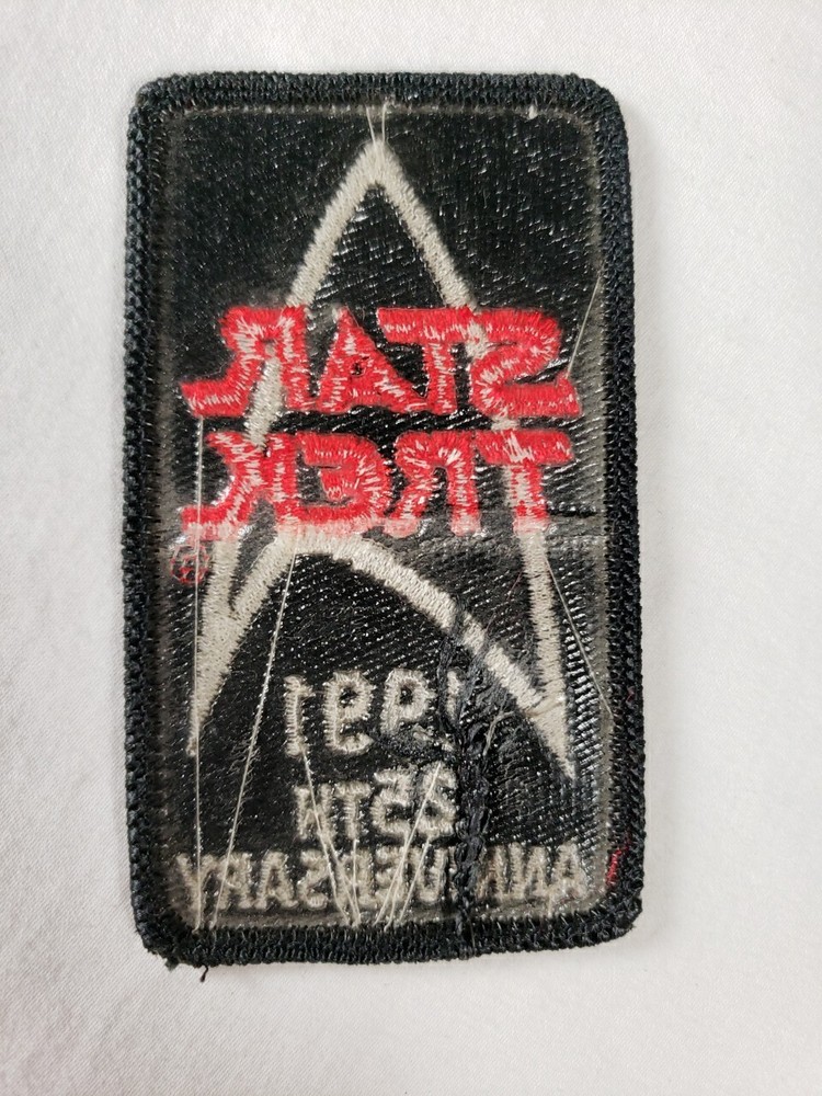 Star Trek 1991 25th Anniversary Patch