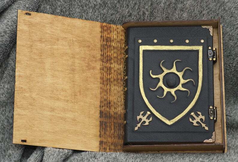 'The Chronicles of Nilfgaard' Handmade leather notebook