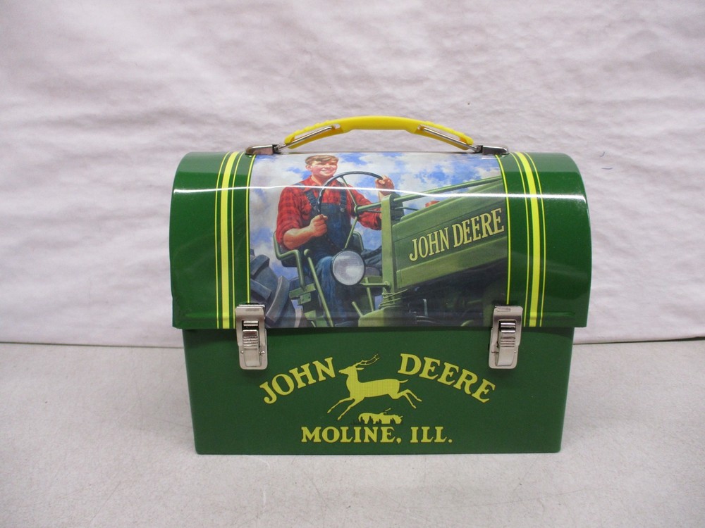 John Deere Metal Lunch Box