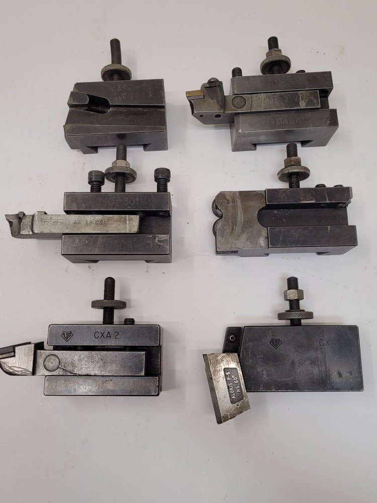 Aloris Lathe Tool Post Holder – 22 Total Piece Set